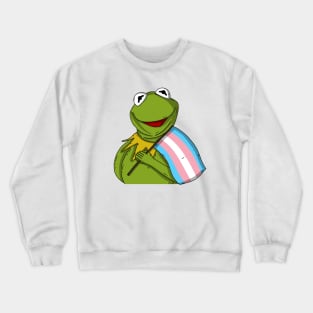 Transgender Pride Kermit Crewneck Sweatshirt